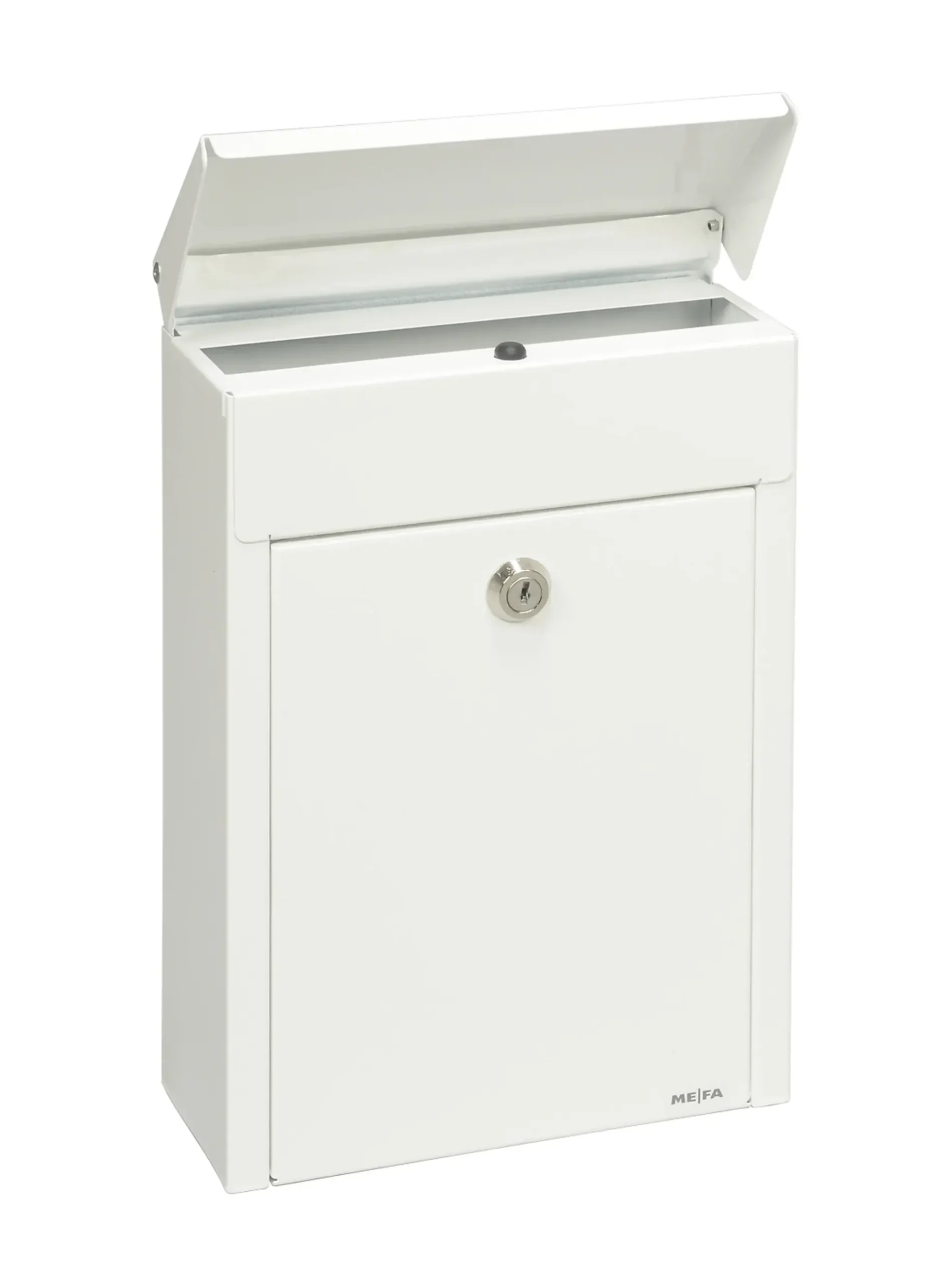 POSTKASSE TREND 1 HVIT SMART KASSE MED LÅS 32,6X21,1X9CM