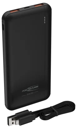 Powerbank 10000mah USB og USB-C