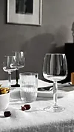 Rødvinsglass klar 49cl 2stk