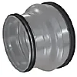 Reduksjon med pakning 125/100mm