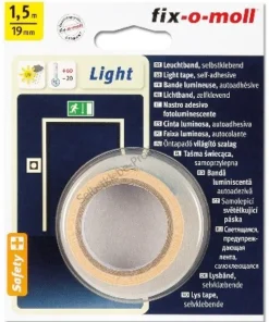 Reflex tape natt 1,5mx19mm gul
