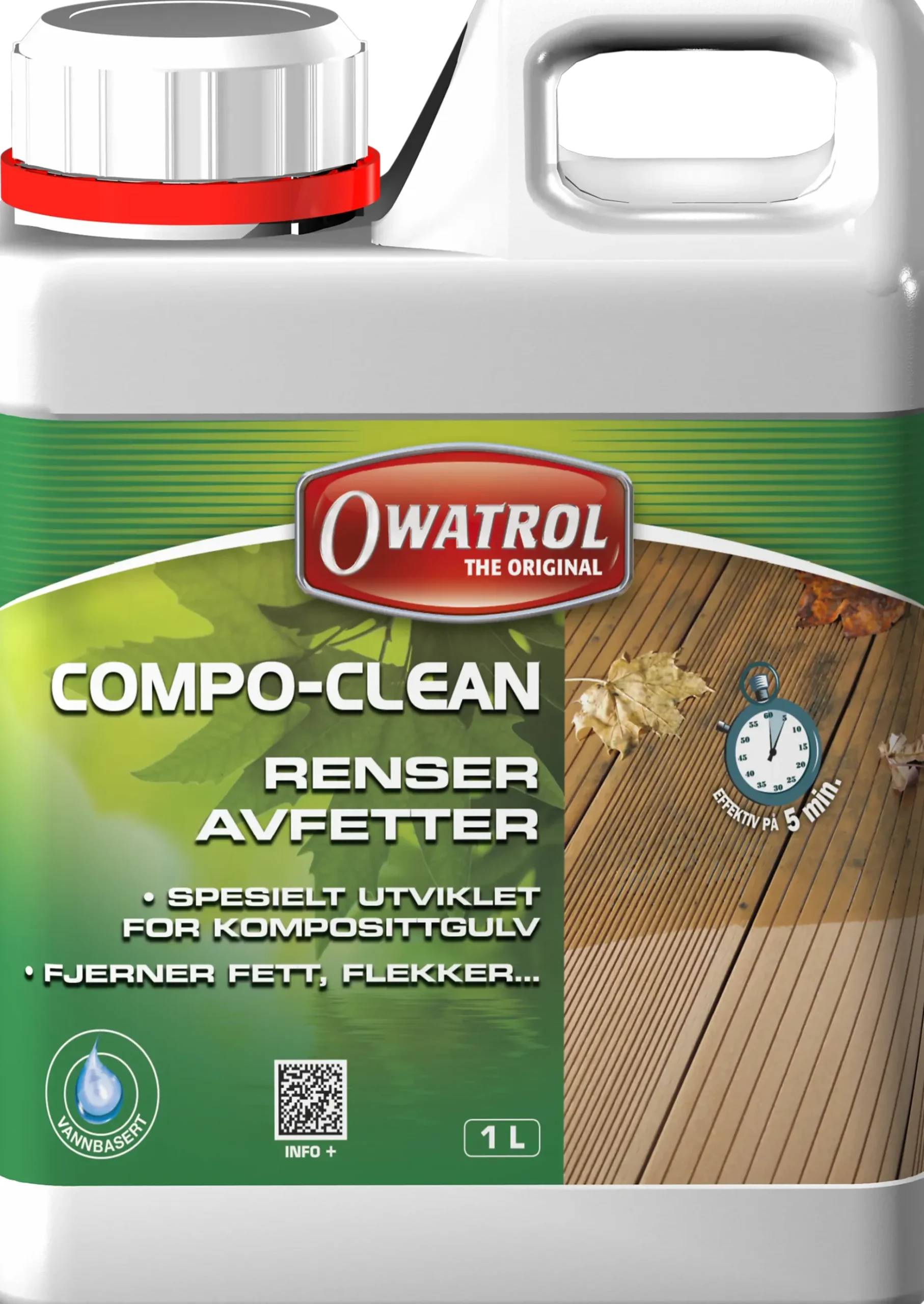 Rensemiddel compo-clean 1