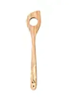 Røreskje med hull oliventre 30cm