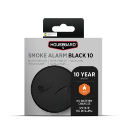 Røykvarsler Black 10årsbatteri