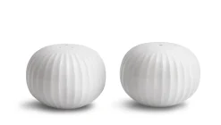 Salt- og peppersett Hammershøi 5cm hvit