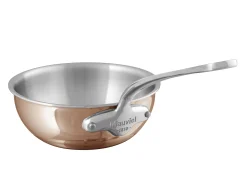 Sautépanne buttet i kobber og stål 3,2l