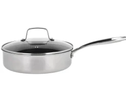 Sautépanne Premium 3-Ply 24cm med Keramisk Hybridbelegg