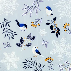 Servietter 33x33cm Birds and Twigs