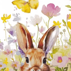 Servietter 33x33cm Bunny in Meadow