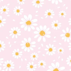 Servietter 33x33cm Daisies baby pink