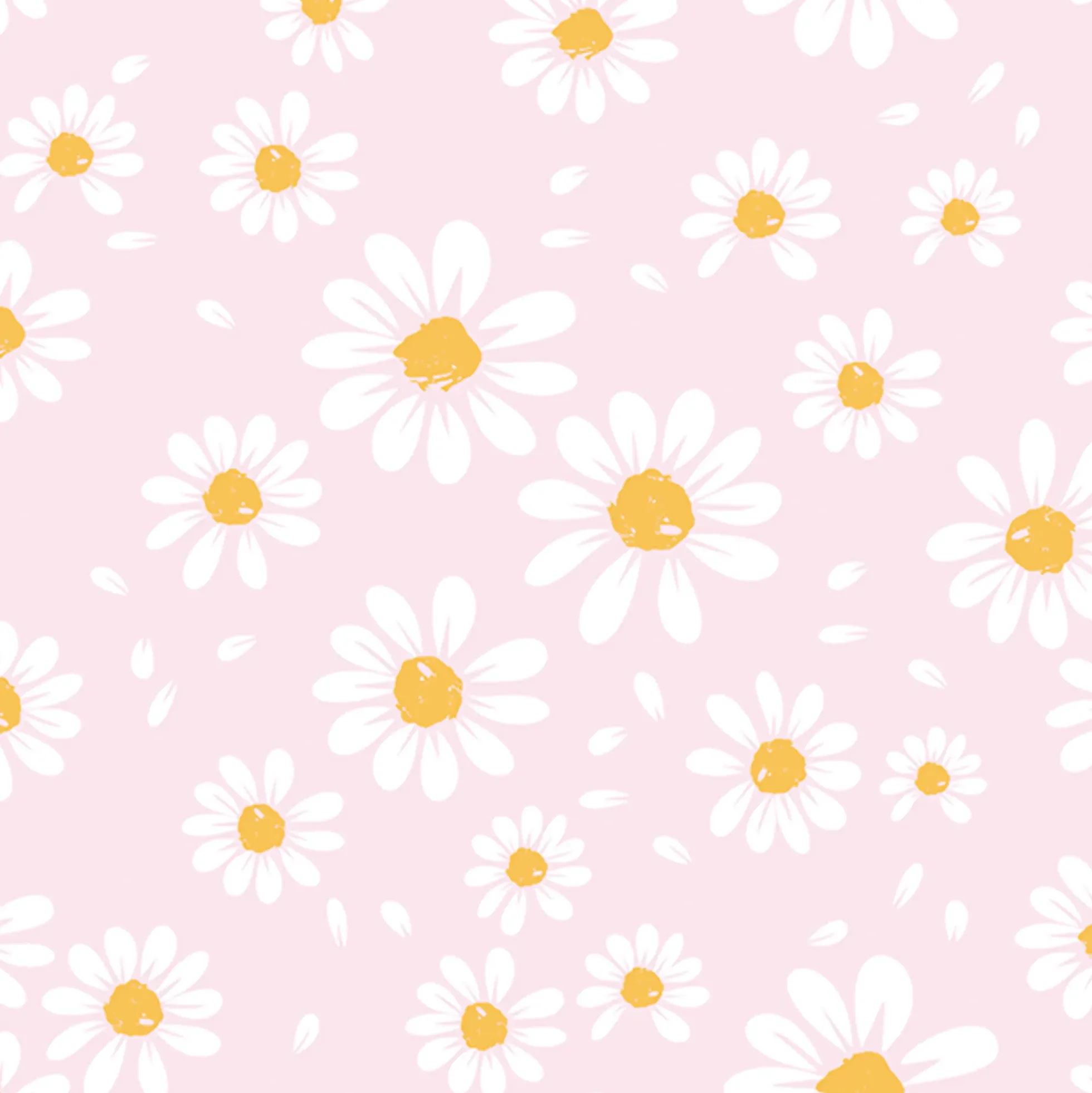 Servietter 33x33cm Daisies baby pink