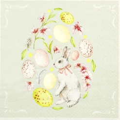Servietter 33x33cm Gentle Easter