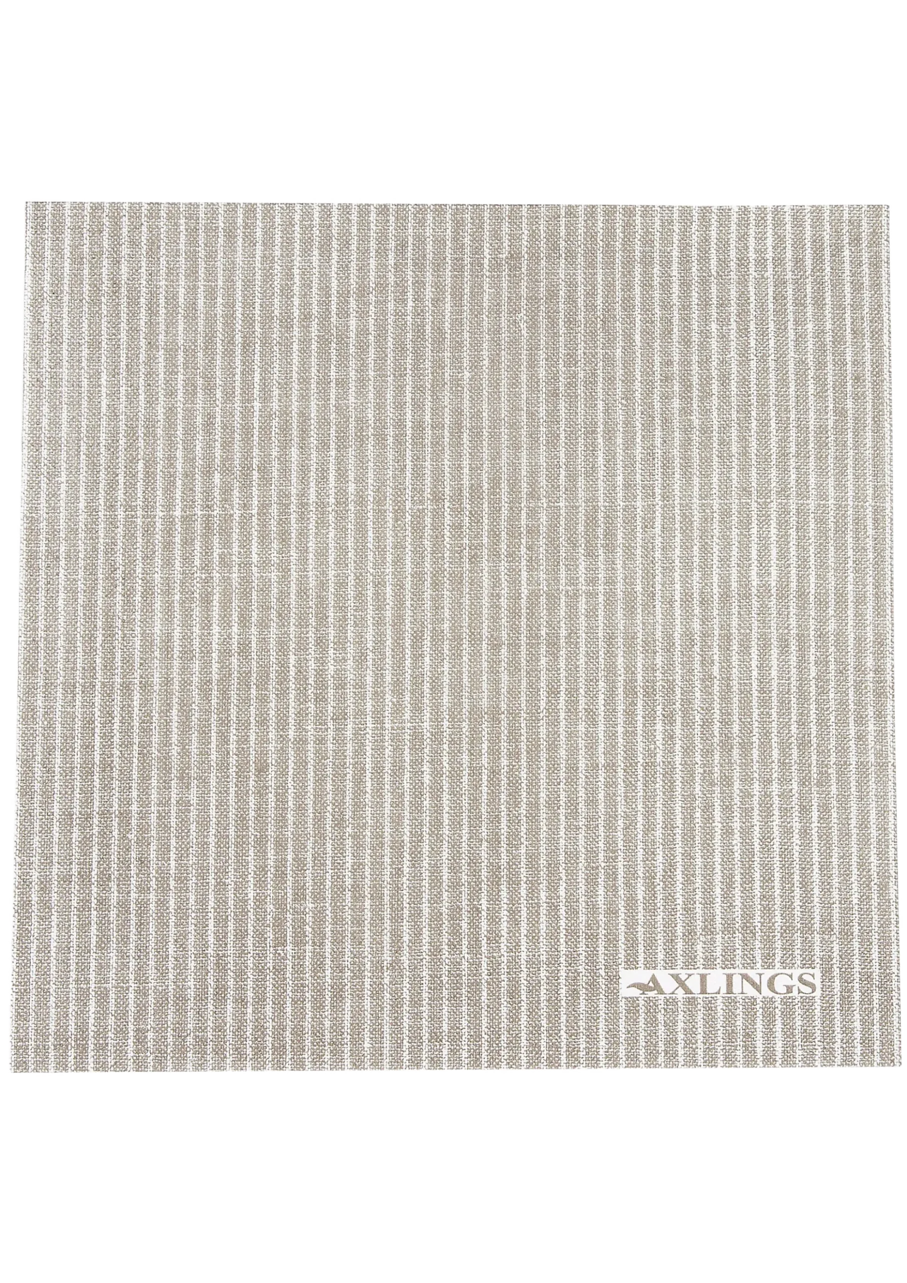 Servietter 40x40cm Krittstrek natur