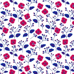 Servietter 33x33cm 17 mai blomster