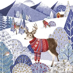 Servietter 33x33cm Norwegian Sweater Crew