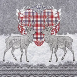 Servietter 33x33cm Oh Deer