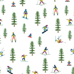 Servietter 33x33cm Winter Sport