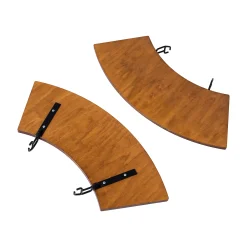 Sidebord i tre til bålpanne 60