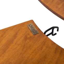 Sidebord i tre til bålpanne 60