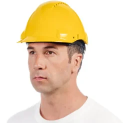 Sikkerhetshjelm Uvicator gul