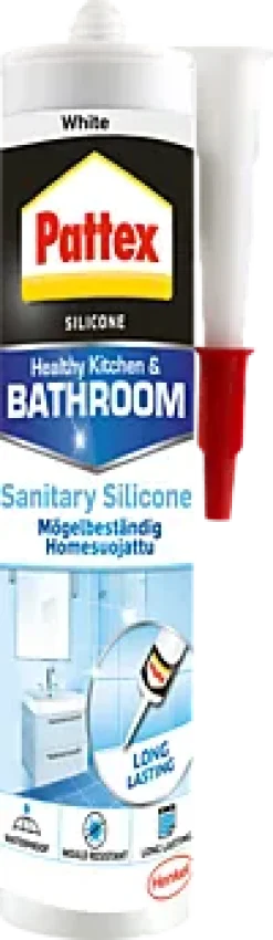 SILIKON SANITÆR HVIT 280ML