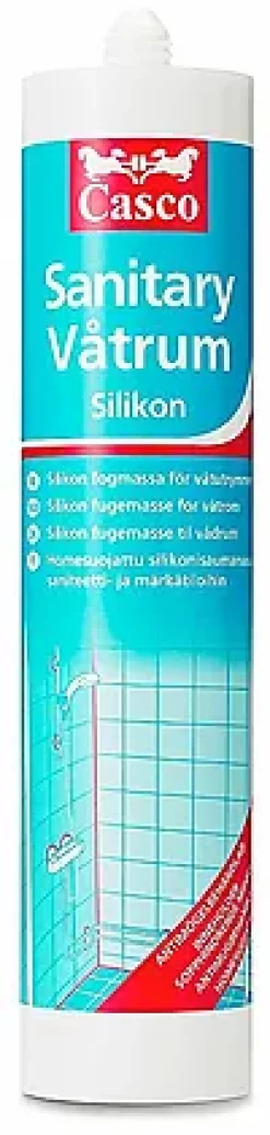 SILIKON SANITÆR SORT 300ML