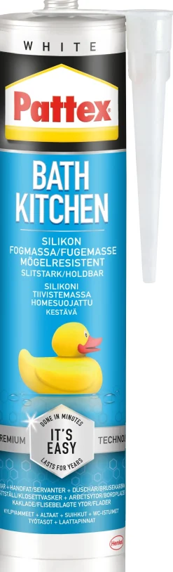SILIKON SANITÆRHVIT 280ML