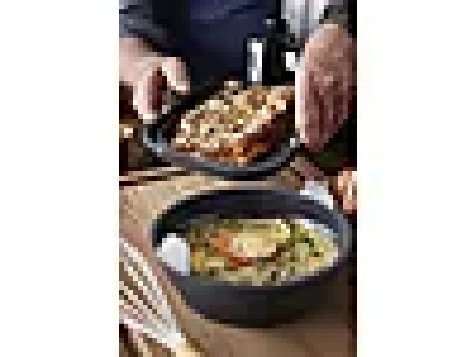 Silikonform til Airfryer firkant 19x19x8cm