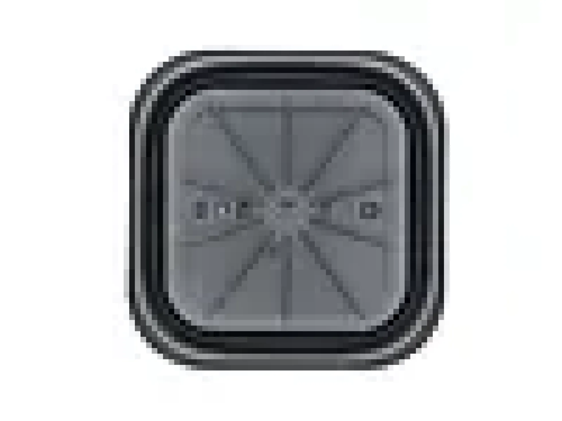 Silikonform til Airfryer firkant 19x19x8cm
