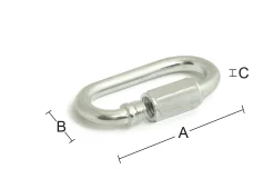Skjøteledd link 208 8mm elforsinket SB