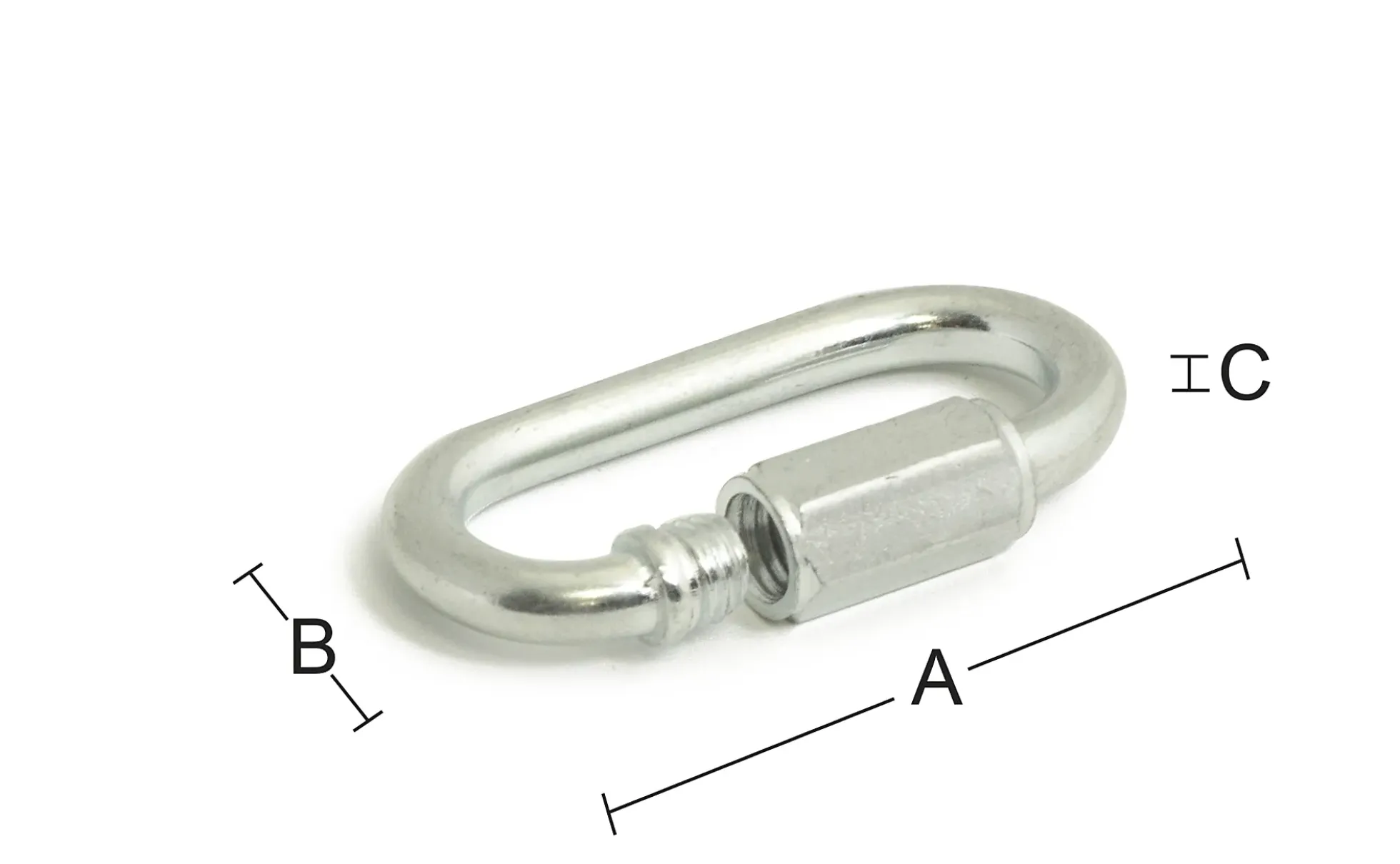 Skjøteledd link 208 8mm elforsinket SB