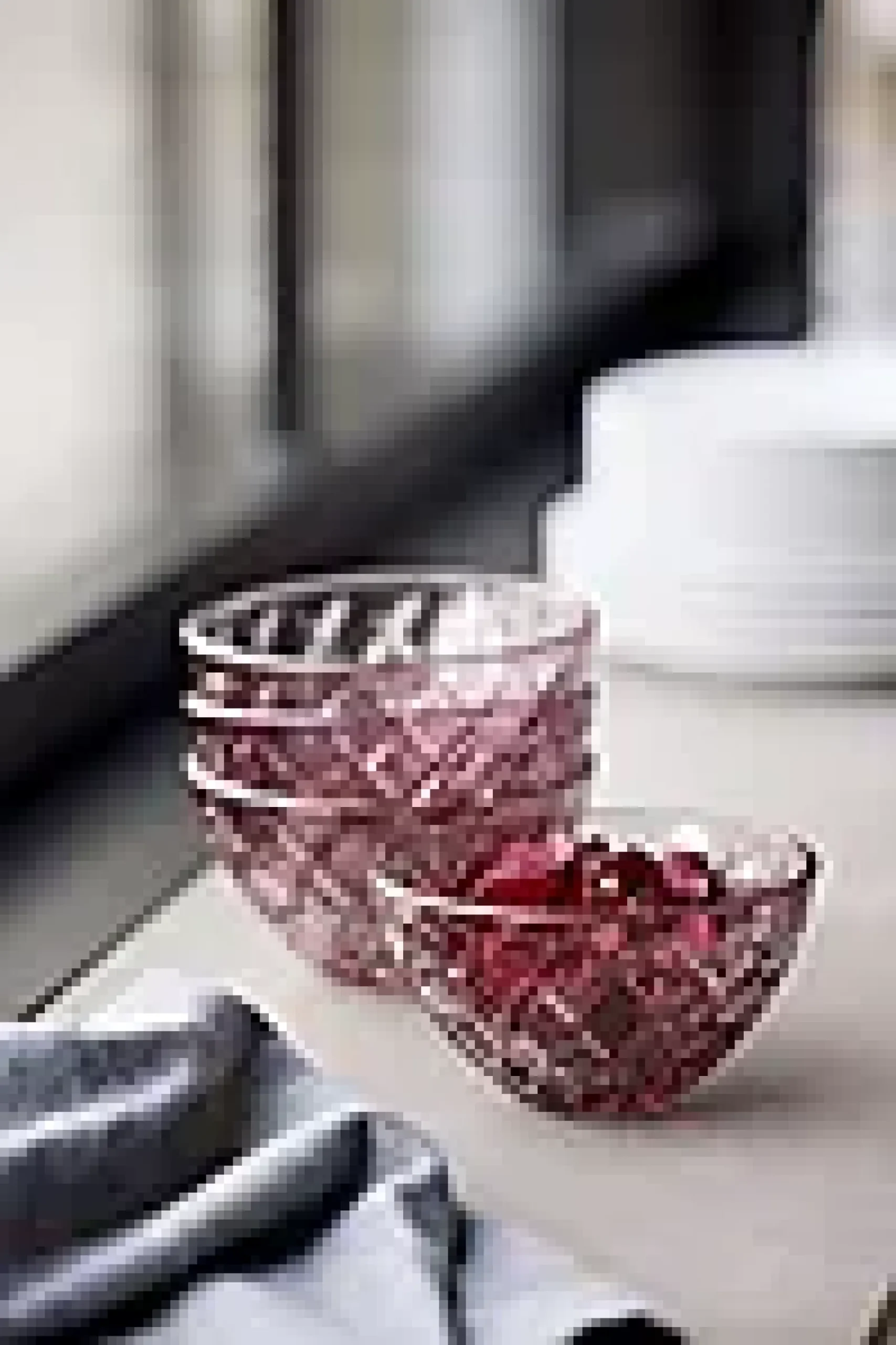 SKÅL SORRENTO 12CM 4STK. ROSA GLASS