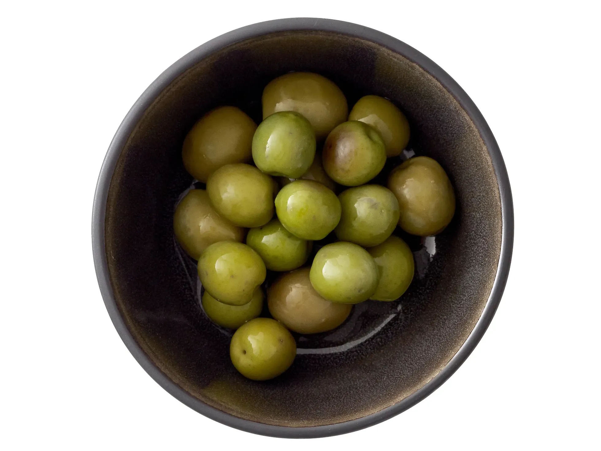 Skål sort assortert 12cm 4stk