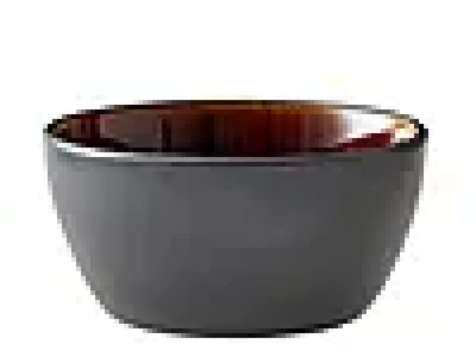 Skål sort assortert 12cm 4stk