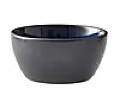 Skål sort assortert 12cm 4stk