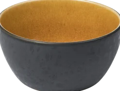 Skål sort/amber 12cm