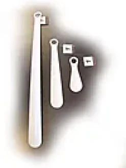 Skohorn metall sort 30cm