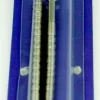 Skrue for sylinderskilt messing forkrommet 5x100mm