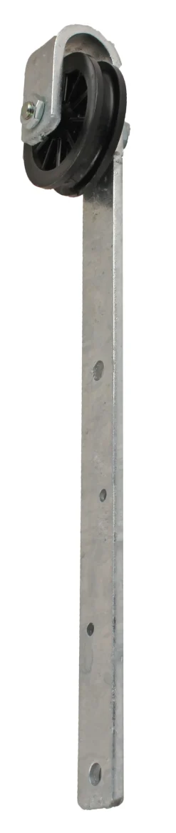 SKYVEDØRSRULLE PLAST 75MM M/STATIV PLAST