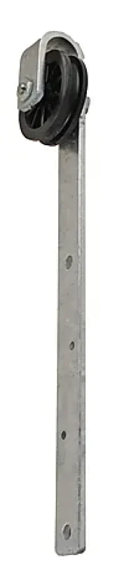 SKYVEDØRSRULLE PLAST 75MM M/STATIV PLAST