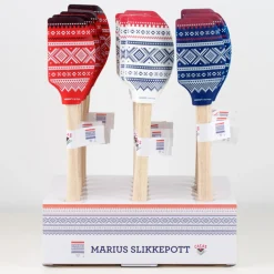 Slikkepott med Mariusmønster