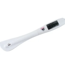 Slikkepott med termometer hvit