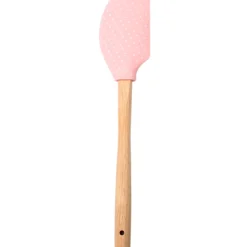 Slikkepott rosa med treskaft