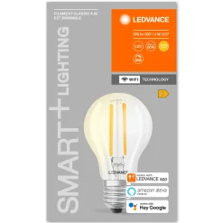 Smart+wifi Classic A 60 klar dim E27 2700K
