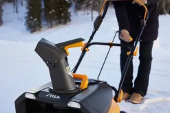 SNØFRESER ETTRINNS MED BATTERIDRIFT 48V ARBEIDSBREDDE 50CM