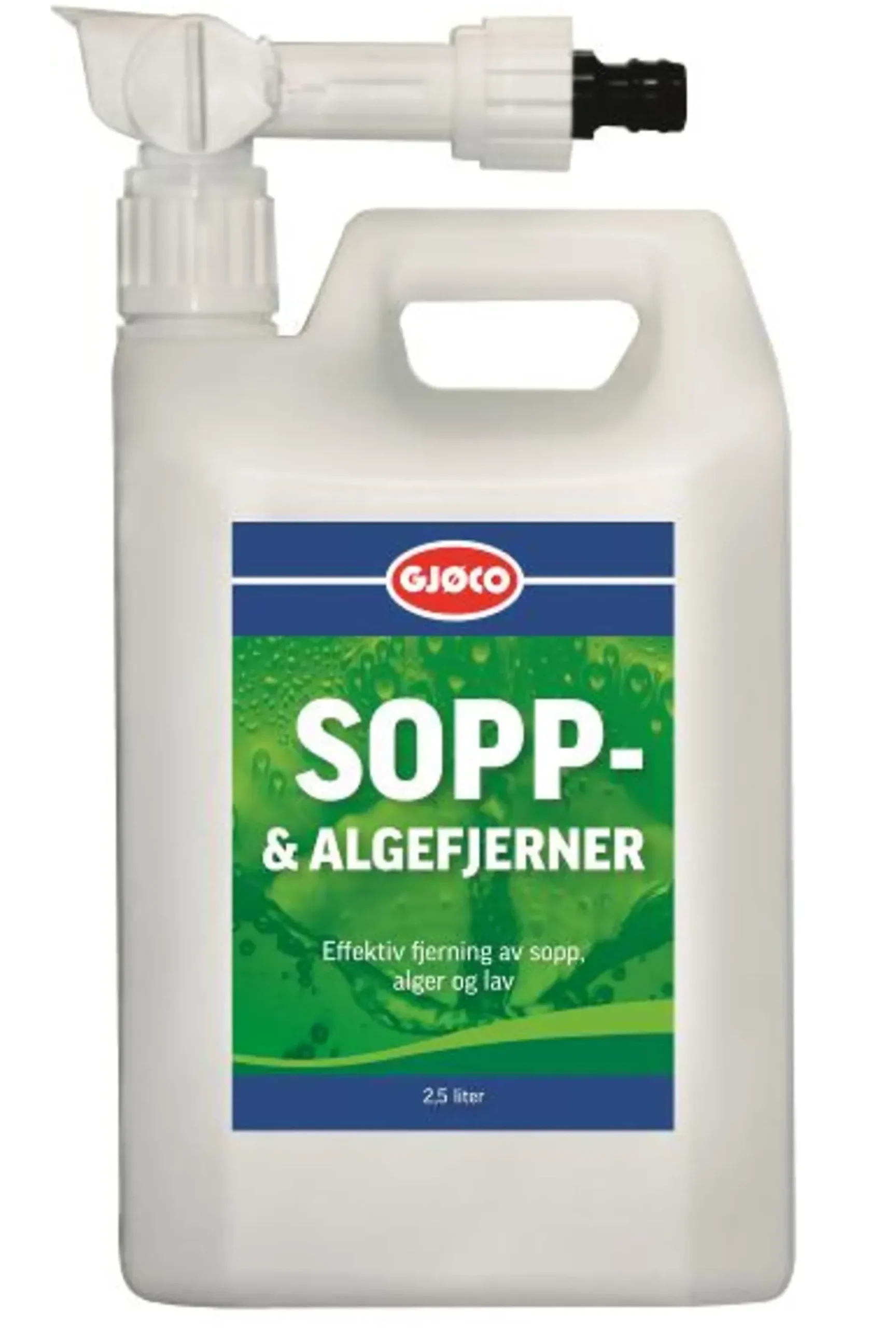 Sopp og algefjerner ejektor 2,5l