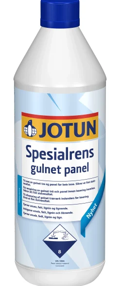 Spesialrens for gulnet panel 1l