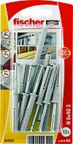 Spikerplugg N 6x40 BK