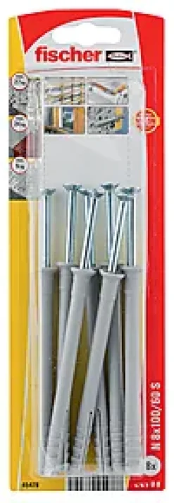 Spikerplugg N ZK 8x100mm 8stk