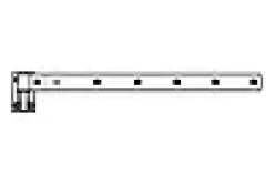 Stabelhengsel 460mm med 13mm tapp